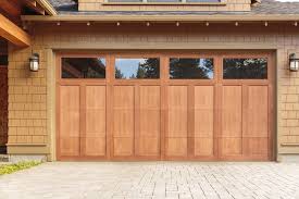 wooden garage door in Sacramento, CA