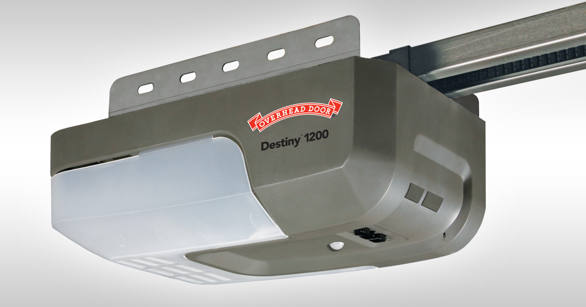 Overhead Door Destiny 1200 garage opener.