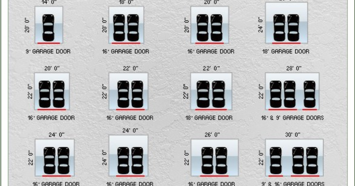 overhead door sizes in Sacramento, CA