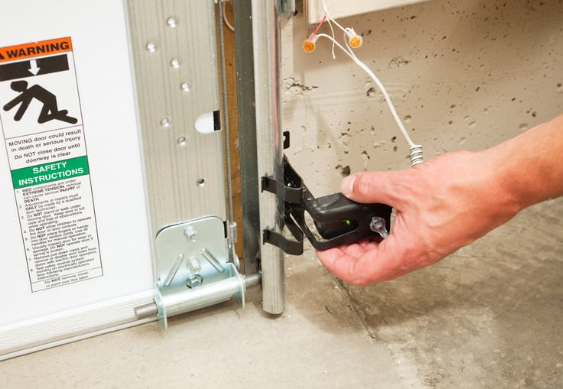 Garage Door Sensor Installation