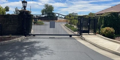 enhanced perimeter security provided by a high-quality automatic gate for driveway
